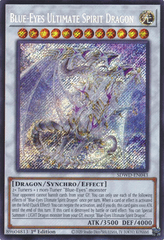 Blue-Eyes Ultimate Spirit Dragon - SDWD-EN043 - Secret Rare - 1st Edition